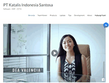 Tablet Screenshot of katalisindonesia.com
